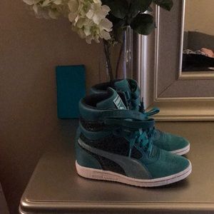 Puma wedge sneakers